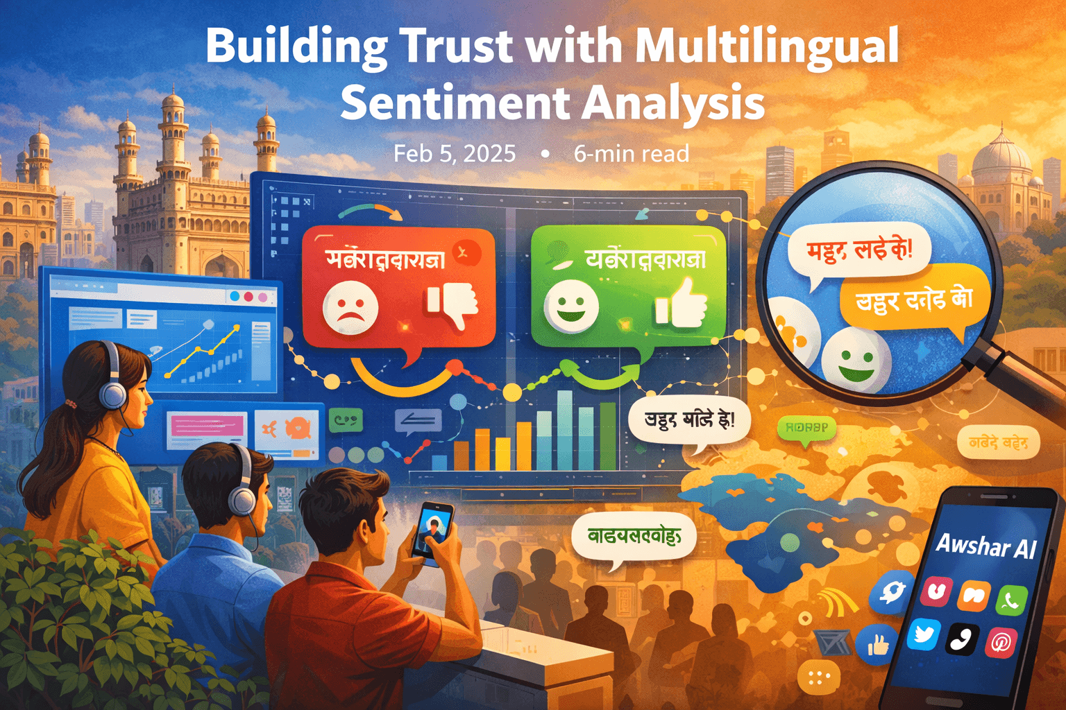 Building Trust with Multilingual Sentiment Analysis
