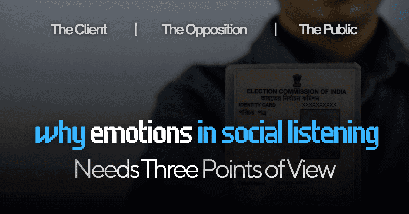 Why Emotion in Social Listening Needs Three Points of View